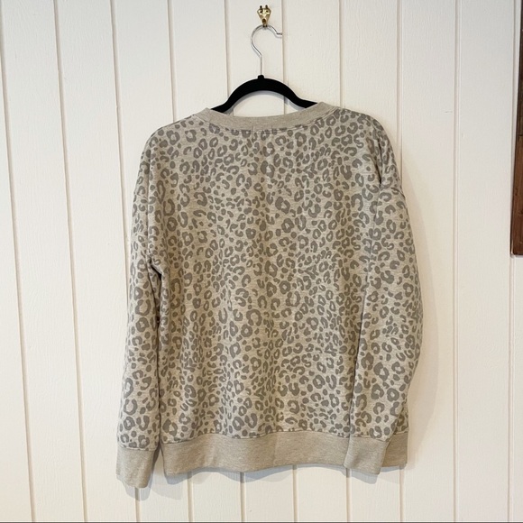 Splendid Tan Cheetah Print Long Sleeve Matching Pajama Set - Picture 8 of 13